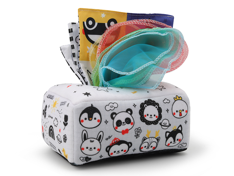 Black And White Tissue Box