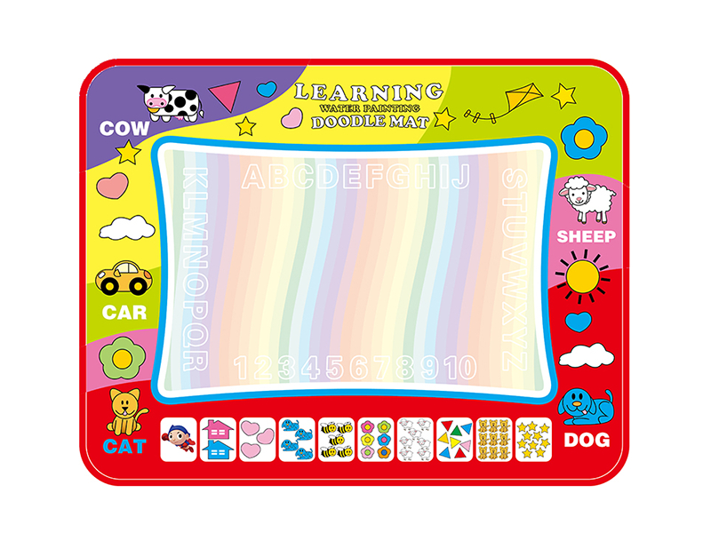 Animal Theme Doodle Magic Water Canvas