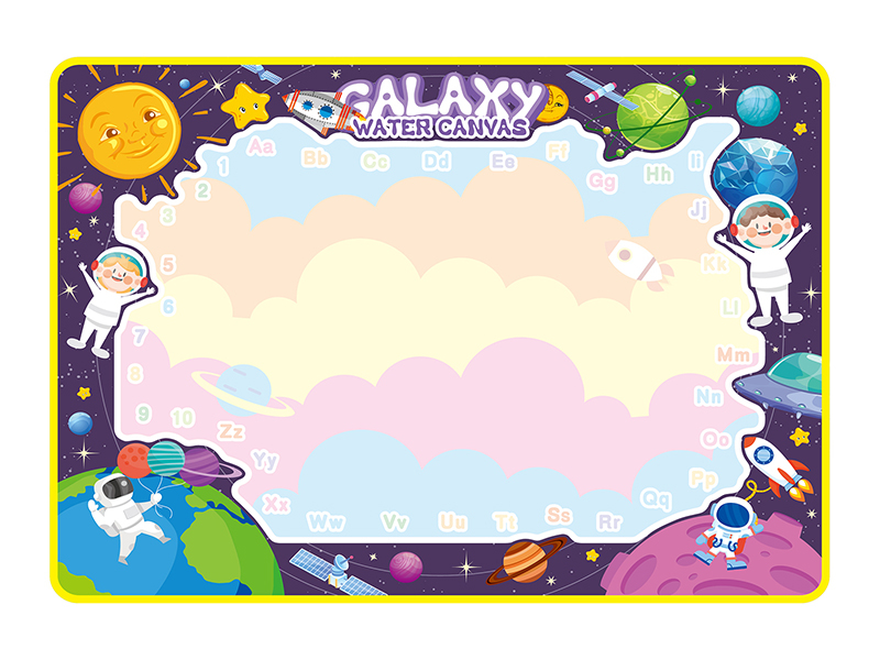 Space Theme Doodle Magic Water Canvas