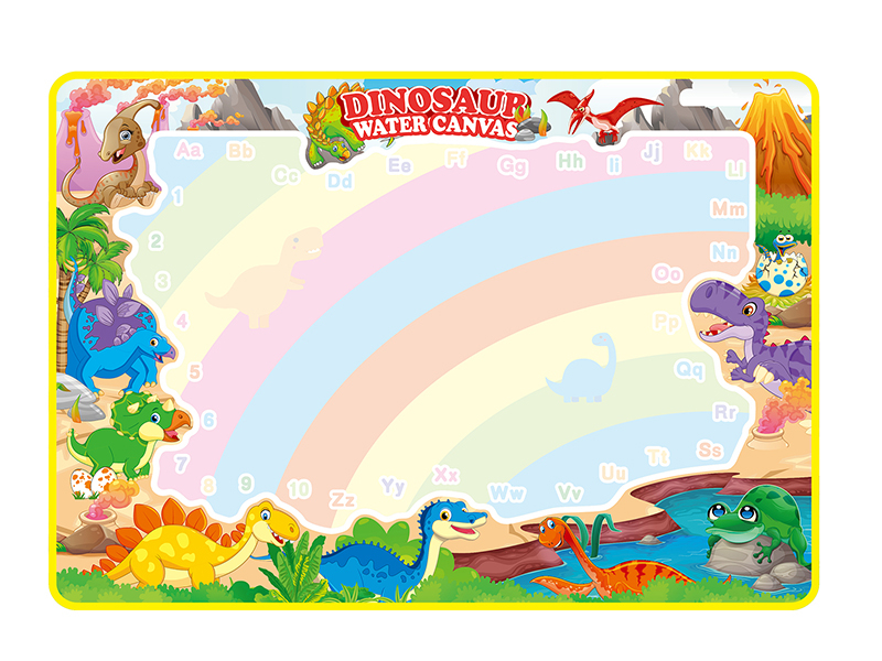Dinosaur World Doodle Magic Water Canvas