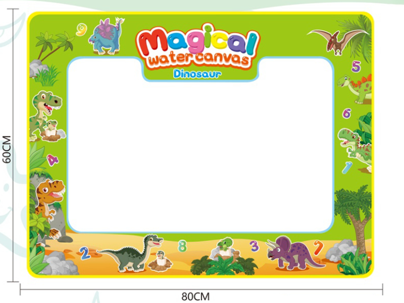 Dinosaur Theme Doodle Magic Water Canvas