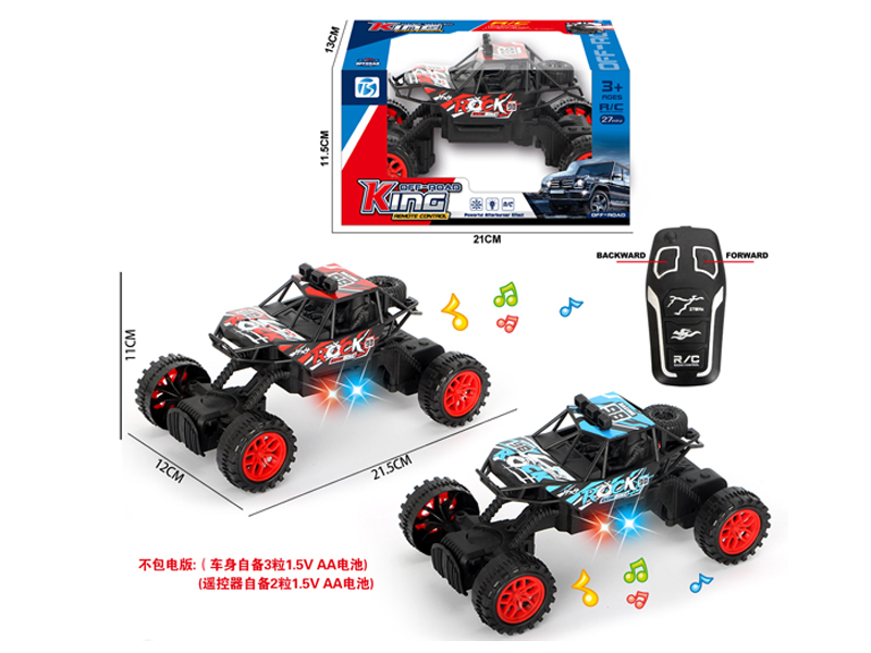 2Ch R/C Off Road Climbing Vehicle With Light  Music