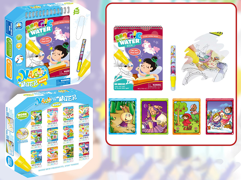 Stories Of The World Water Painting Book