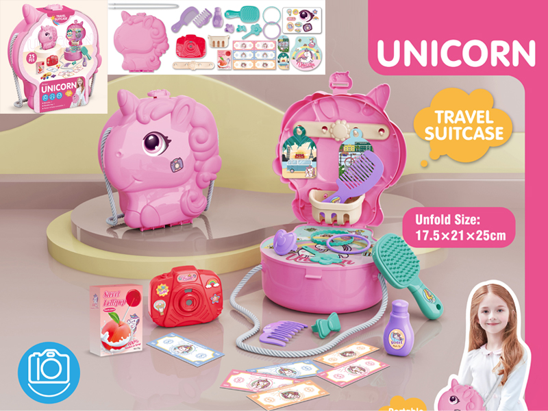 25PCS Unicorn Travel Shoulder Bag