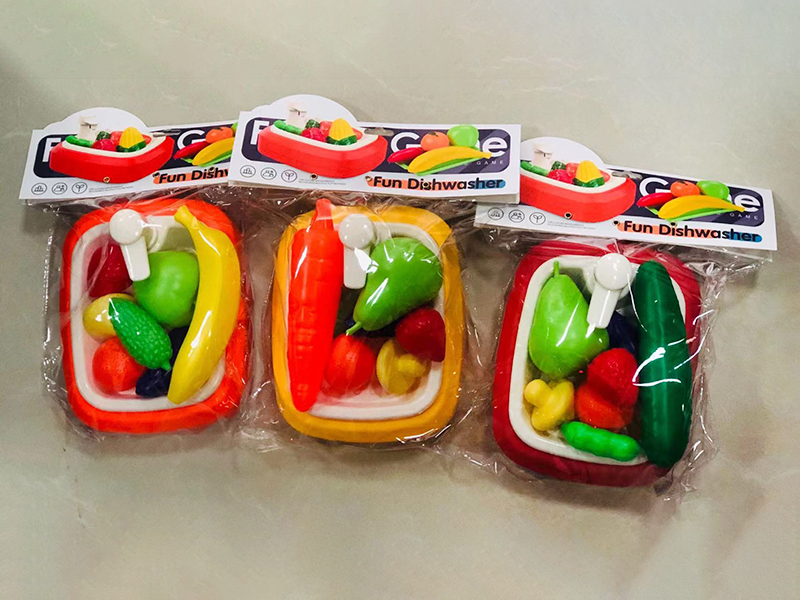 Fun Dishwasher(With Cutting Fruits And Vegetables Set)