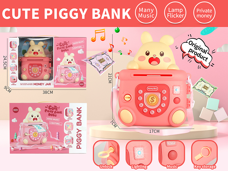 Cute Rabbit Piggy Bank