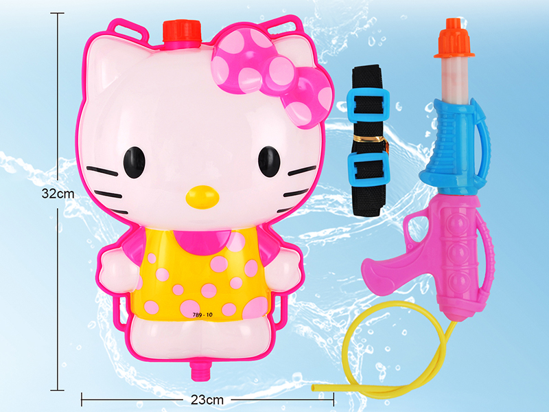 Kitty Cat Backpack Water Gun
