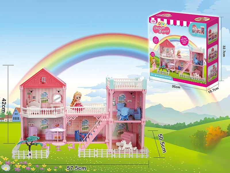 Two-Storey Villa With 2 Dolls(6 Rooms)