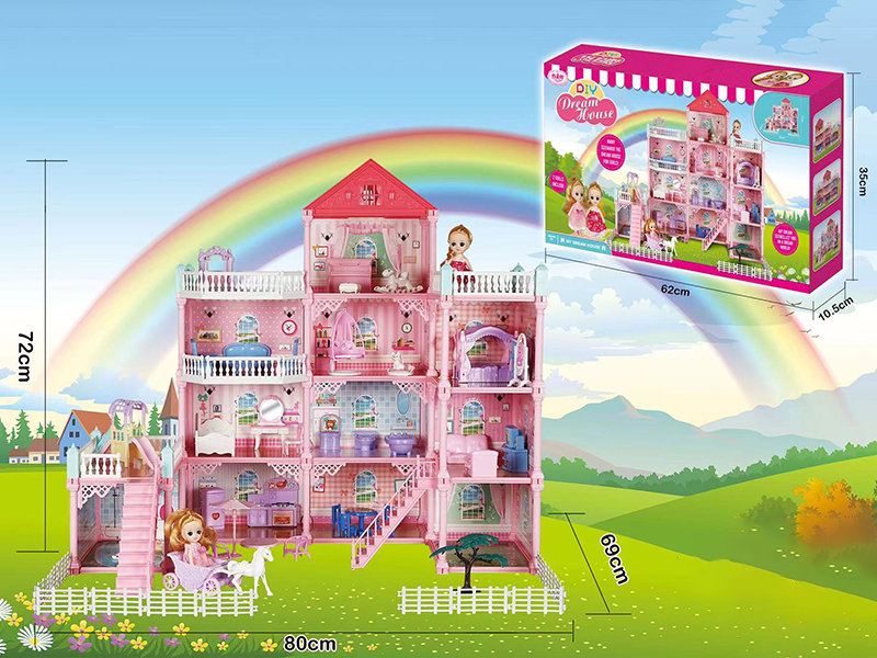 Four-Storey Villa With 2 Dolls(11 Rooms)