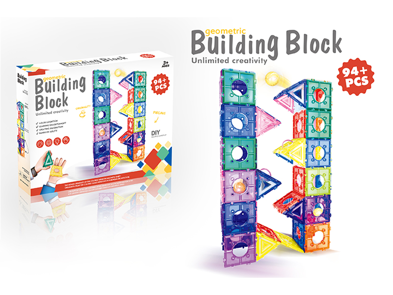 94+PCS Track Ball Building Blocks