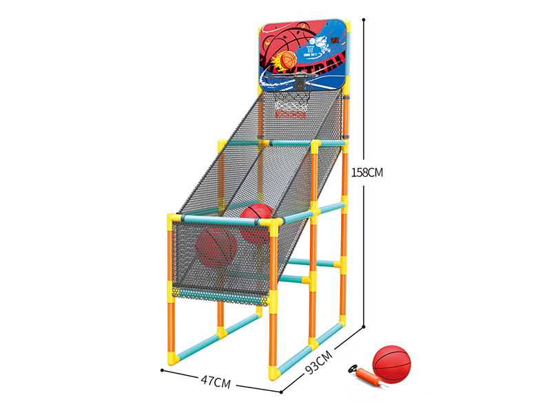 Automatic Scoring Basketball Stand