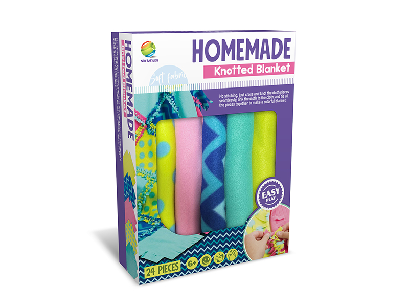 Homenade Knotted Blanket