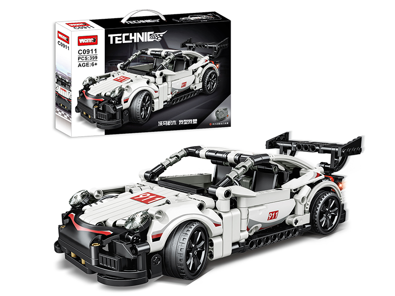 Porsche 911 Building Blocks Car 399pcs