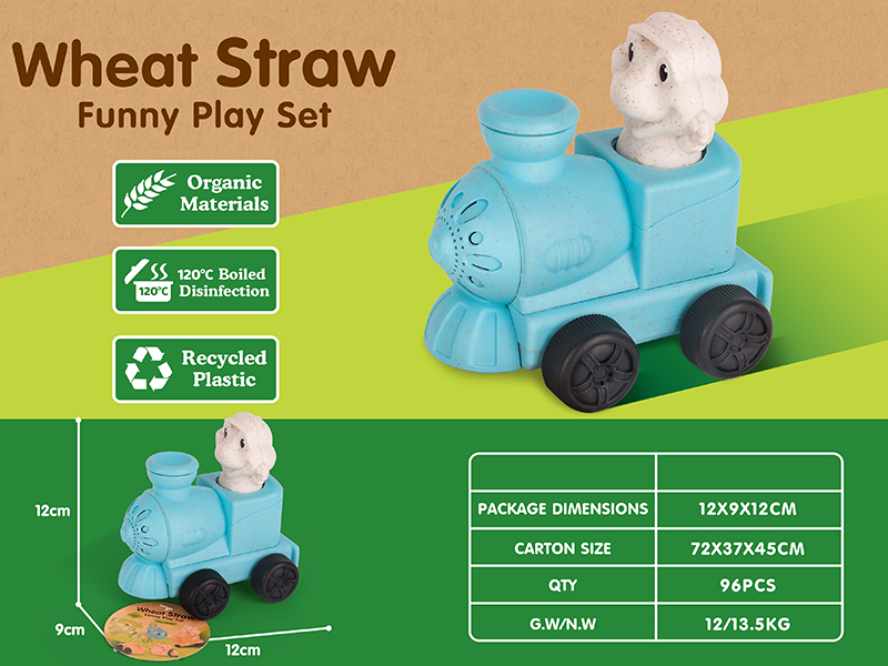 Frog Friction Car(Wheat Straw)