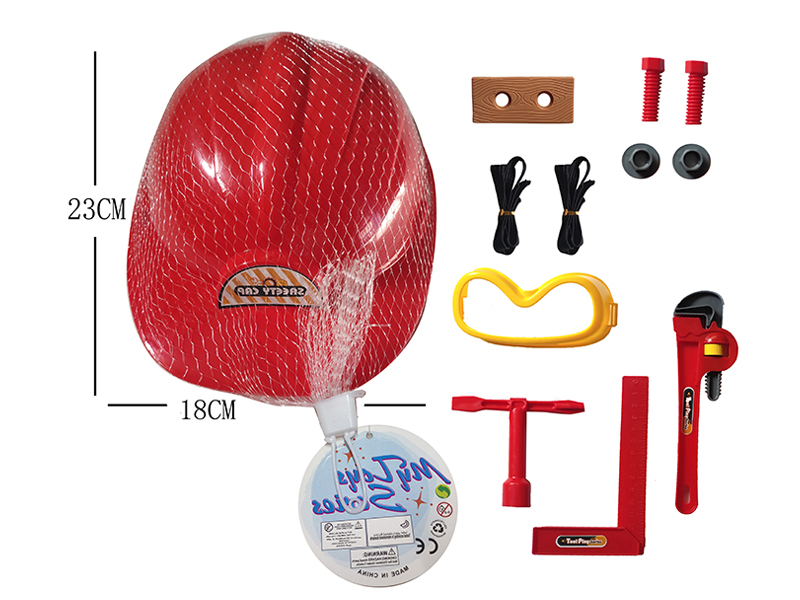 12PCS Engineering Hat Tool Toy