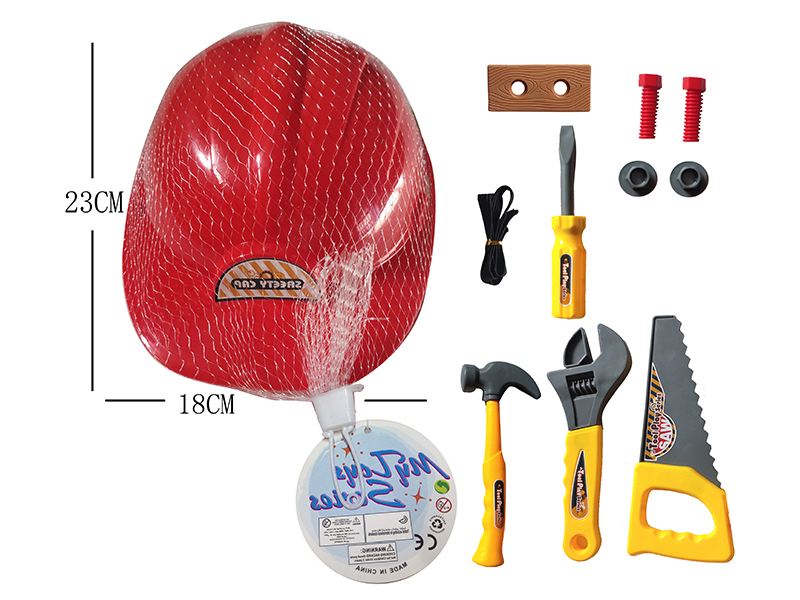 11PCS Engineering Hat Tool Toy