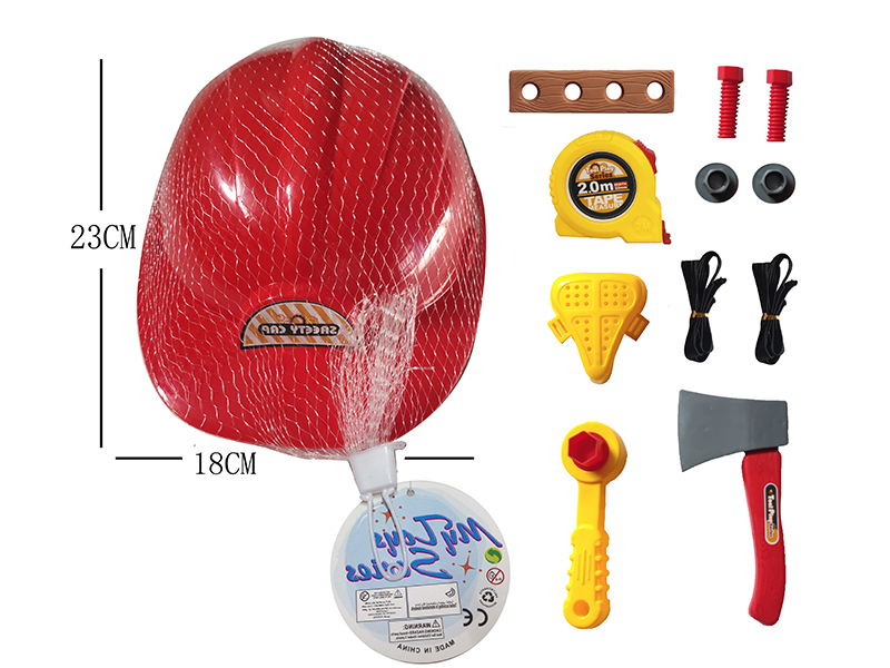 12PCS Engineering Hat Tool Toy