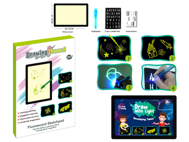 Luminous Writing Board/Fluorescent Painting Board