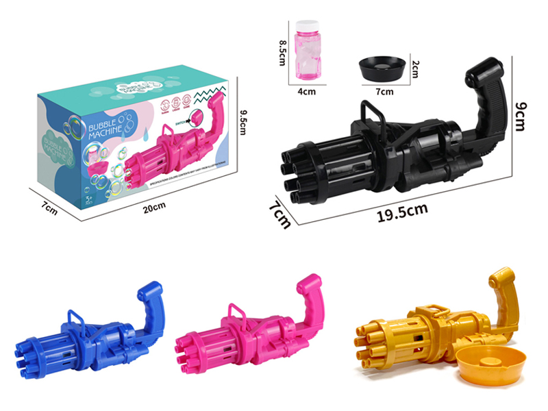 B/O Gatling Bubble Gun