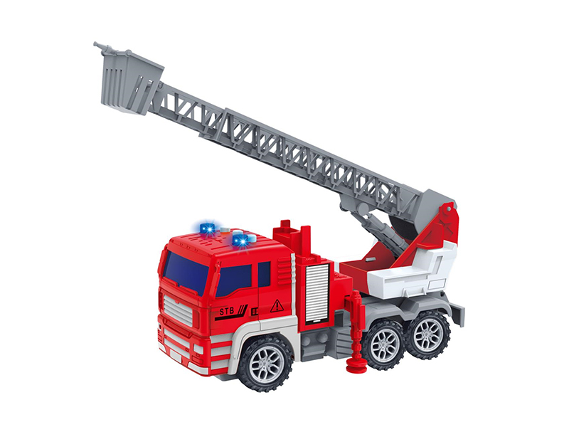 Grey Friction Spray Ladder Car