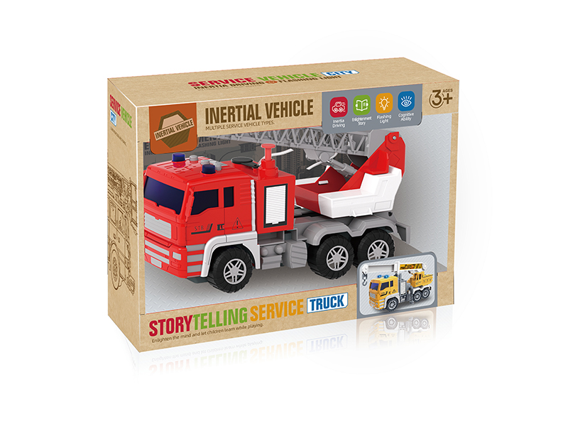 Grey Friction Ladder Car