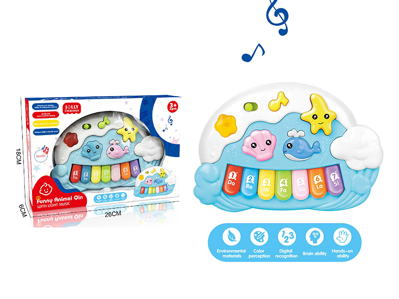 Sea World Cartoon Electronic Organ