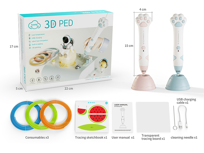 Low Temperature 3D Pen(2 Colors)