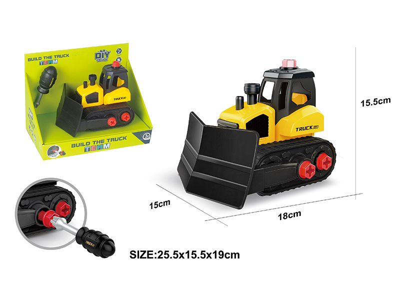 DIY Disassembly And Assembly Engineering Truck Set