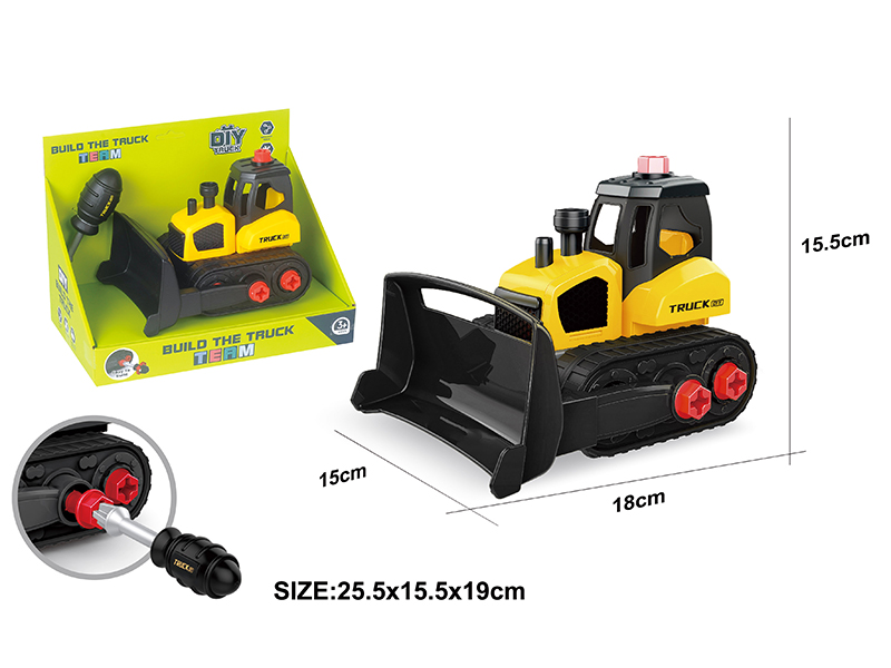 DIY Disassembly And Assembly Engineering Truck Set