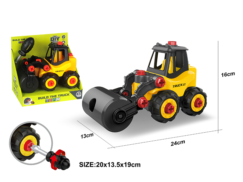 DIY Disassembly And Assembly Engineering Truck Set