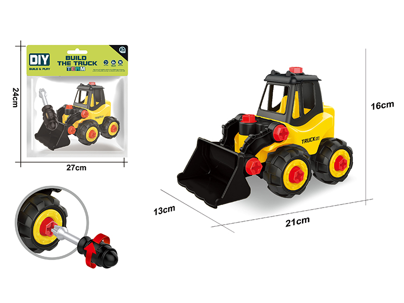 DIY Disassembly And Assembly Engineering Truck Set