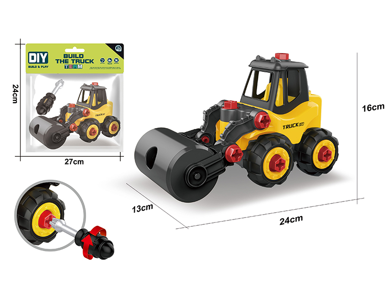 DIY Disassembly And Assembly Engineering Truck Set