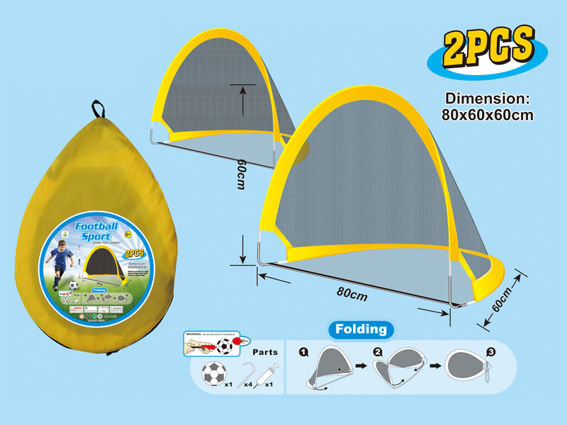Folding Football Goal Toy