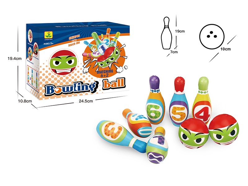 PU Bowling Ball Toy Set