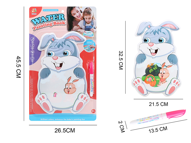 Colour Change Water Painting Book + Pen