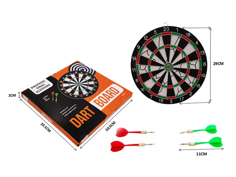 12 Inch Flocked Dart Tray Toy