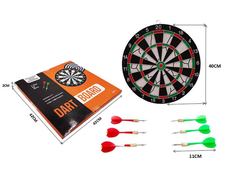 17 Inch Flocked Dart Tray Toy