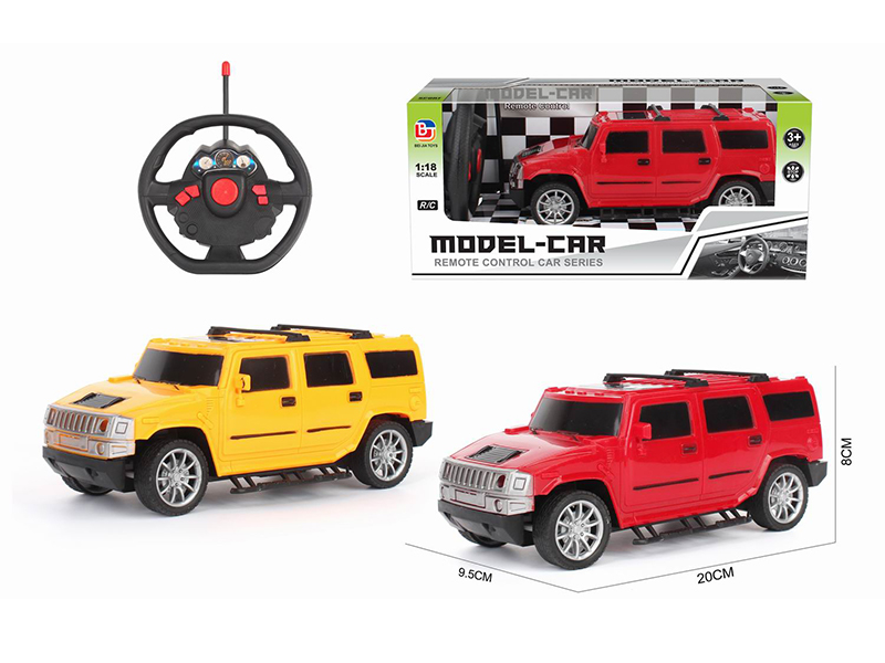 1:18 4Ch R/C Hummer Steering Wheel