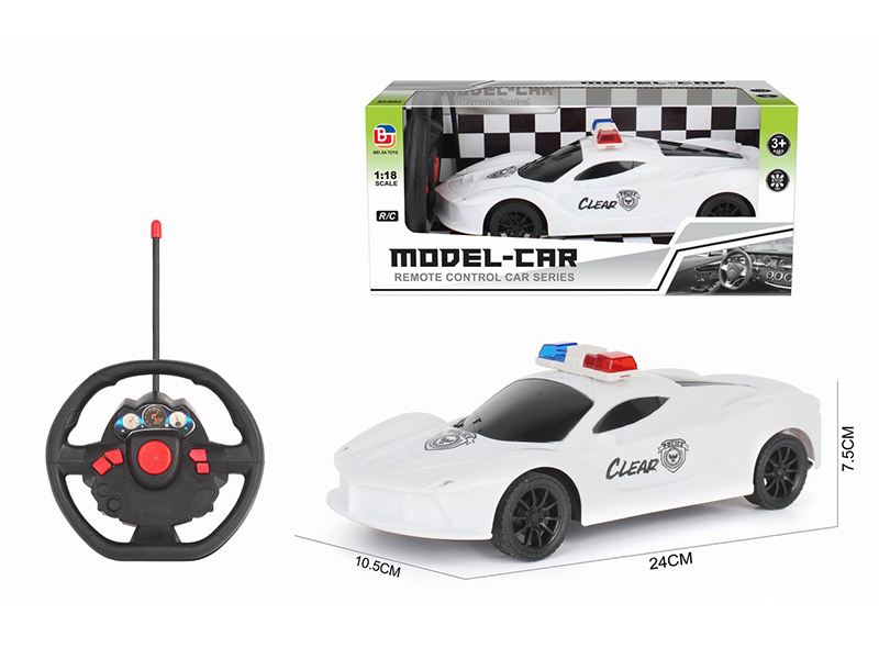 1:18 4Ch R/C Police Ferrari Steering Wheel