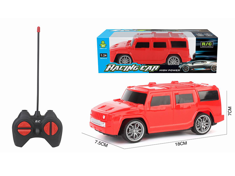 1:24 4Ch R/C Hummer Car