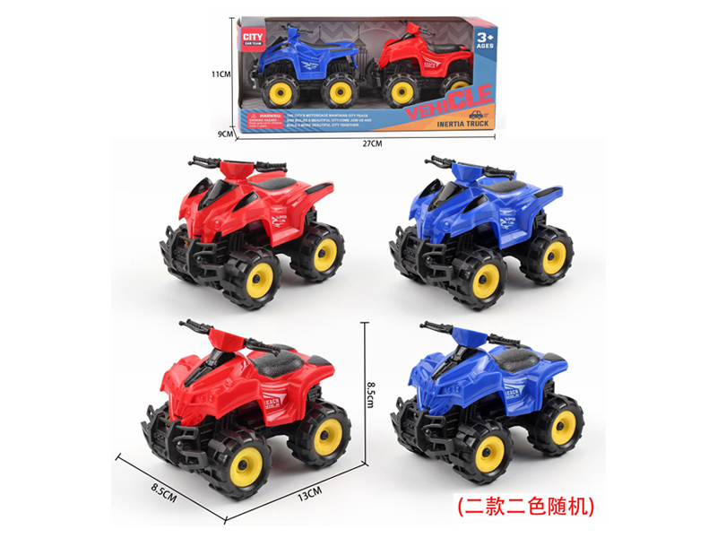 2PCS Friction Beach Motorcycle