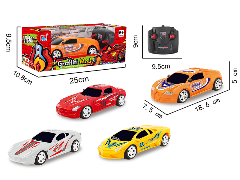 1:24 4-Channel Remote Control Racing Car