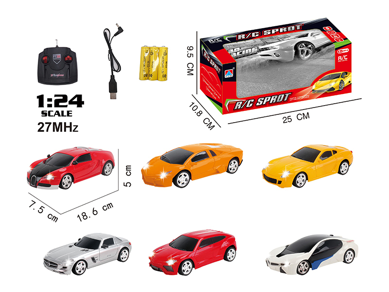 1:24 4-Channel Remote Control Car With Light