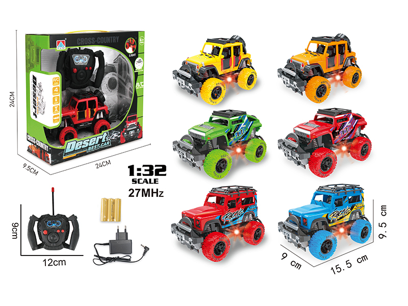 1:32 4-Channel Remote Control Car With Light