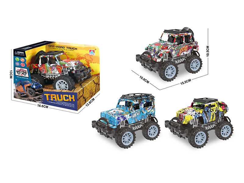 Friction Graffiti Off-Road Vehicle