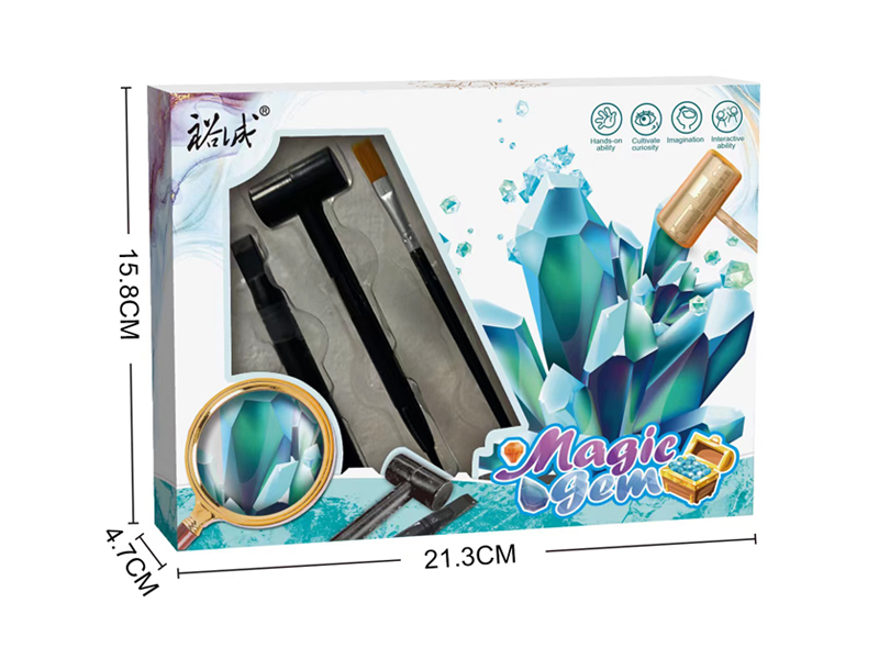 Archaeological Gemstone Toy Set