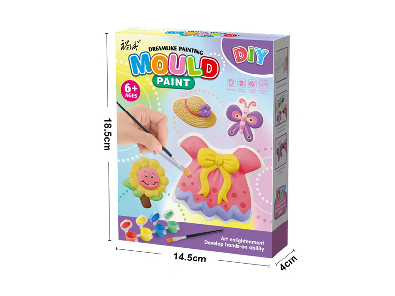 DIY Gypsum Dream Painting Toy