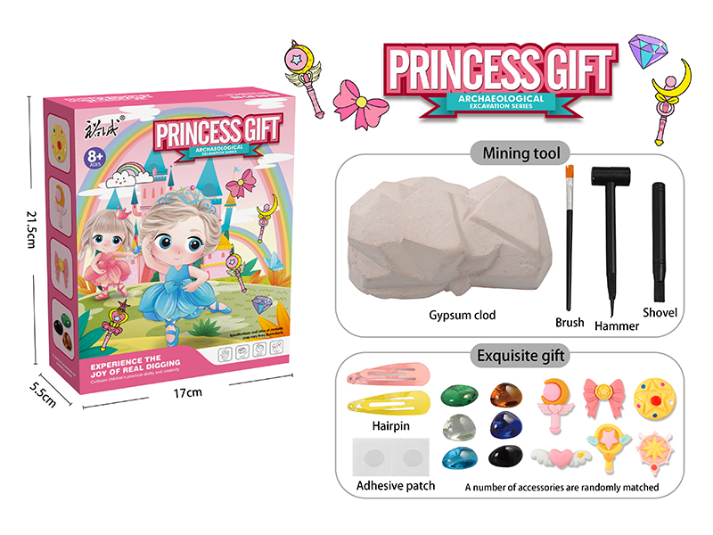 DIY Princess Excavate Toy