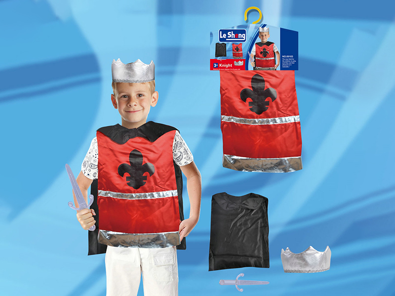 Kids Cosplay Costumes Knight Clothes Set