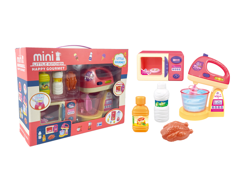 B/O Juice Dispenser+Microwave Oven With Light